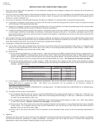 Form A-5052-TC Estimated Summary Tax Return - New Jersey, Page 3