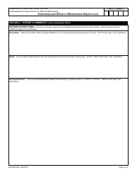 Form PHS-838 Commissioned Officers&#039; Effectiveness Report, Page 2