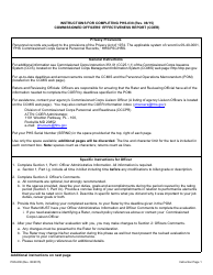 Form PHS-838 Commissioned Officers&#039; Effectiveness Report, Page 5