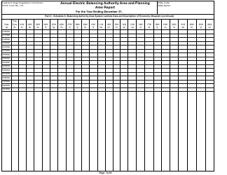 FERC Form 714 Annual Electric Balancing Authority Area and Planning Area Report, Page 17