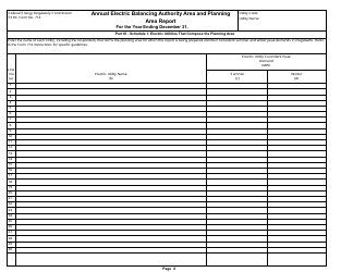 FERC Form 714 Annual Electric Balancing Authority Area and Planning Area Report, Page 19