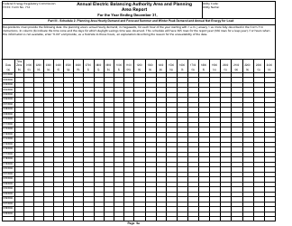 FERC Form 714 Annual Electric Balancing Authority Area and Planning Area Report, Page 20