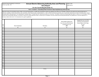 FERC Form 714 Annual Electric Balancing Authority Area and Planning Area Report, Page 2