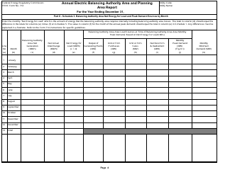 FERC Form 714 Annual Electric Balancing Authority Area and Planning Area Report, Page 4