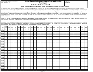 FERC Form 714 Annual Electric Balancing Authority Area and Planning Area Report, Page 7