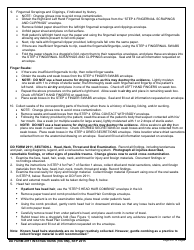Instructions for DD Form 2911 DoD Sexual Assault Forensic Examination (Safe) Report - Victim, Page 9