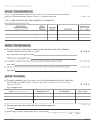 Form MC210 RV Medi-Cal Annual Redetermination Form - California, Page 2