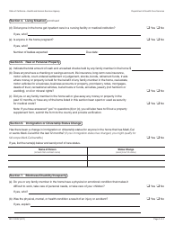 Form MC210 RV Medi-Cal Annual Redetermination Form - California, Page 3