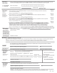 DEA Form 510 Application for Registration, Page 2