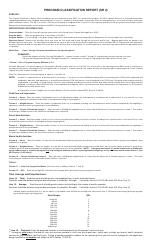 Form SR2 Program Classification Report - California, Page 2