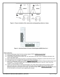 Instructions for DD Form 2911 DoD Sexual Assault Forensic Examination (Safe) Report - Suspect, Page 5