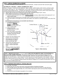 Instructions for DD Form 2911 DoD Sexual Assault Forensic Examination (Safe) Report - Suspect, Page 8