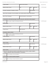 Form MC223C Supplemental Statement of Facts for Medi-Cal Child Applicant Only - Under Age 18 - California, Page 4