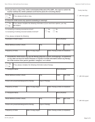 Form MC223C Supplemental Statement of Facts for Medi-Cal Child Applicant Only - Under Age 18 - California, Page 5