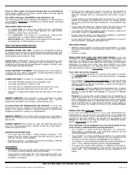 Instructions for Form SAR7 Eligibility Status Report - California, Page 2
