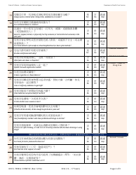Form DHCS7098 G Staying Healthy Assessment - 12-17 Years - California (Chinese), Page 2