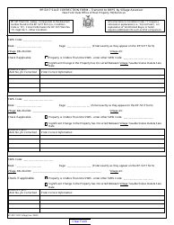 Form RP-5217 ACR Village Sale Correction Form - New York