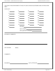 Form DHCS1814 Application for Licensure Psychiatric Health Facility &amp; Program - California, Page 4