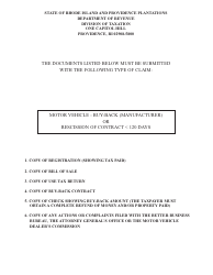 Claim for Refund - Sales or Use Tax - Rhode Island, Page 2