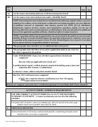 Form JUD-ACTG-CHK Judicial Settlement of Account Proceeding Checklist - New York, Page 2