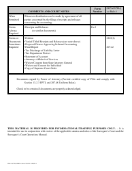 Form INF-ACTG-CHK Informal Accounting With/Without Decree Proceeding Checklist - New York, Page 4