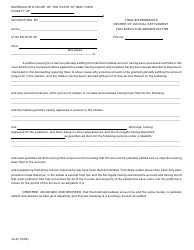 Form JA-1 &quot;Petition for Judicial Settlement of Account&quot; - New York, Page 17