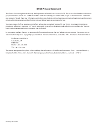 Form MC250A Application for Medi-Cal for Former Foster Care Youth - California, Page 2