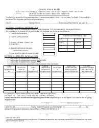 Document preview: Form CP Compliance Plan - New Jersey