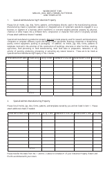 Document preview: Worksheet for Molds, Jigs, Dies, Forms, Patterns and Templates - West Virginia