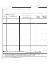 FPPC Form 625 Report of Lobbying Firm - California, Page 6