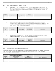 Black Lung Benefits Act Evidence Summary Form, Page 7