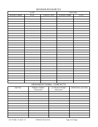CAP Form 115 Mission Folder, Page 2