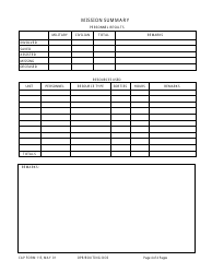 CAP Form 115 Mission Folder, Page 4