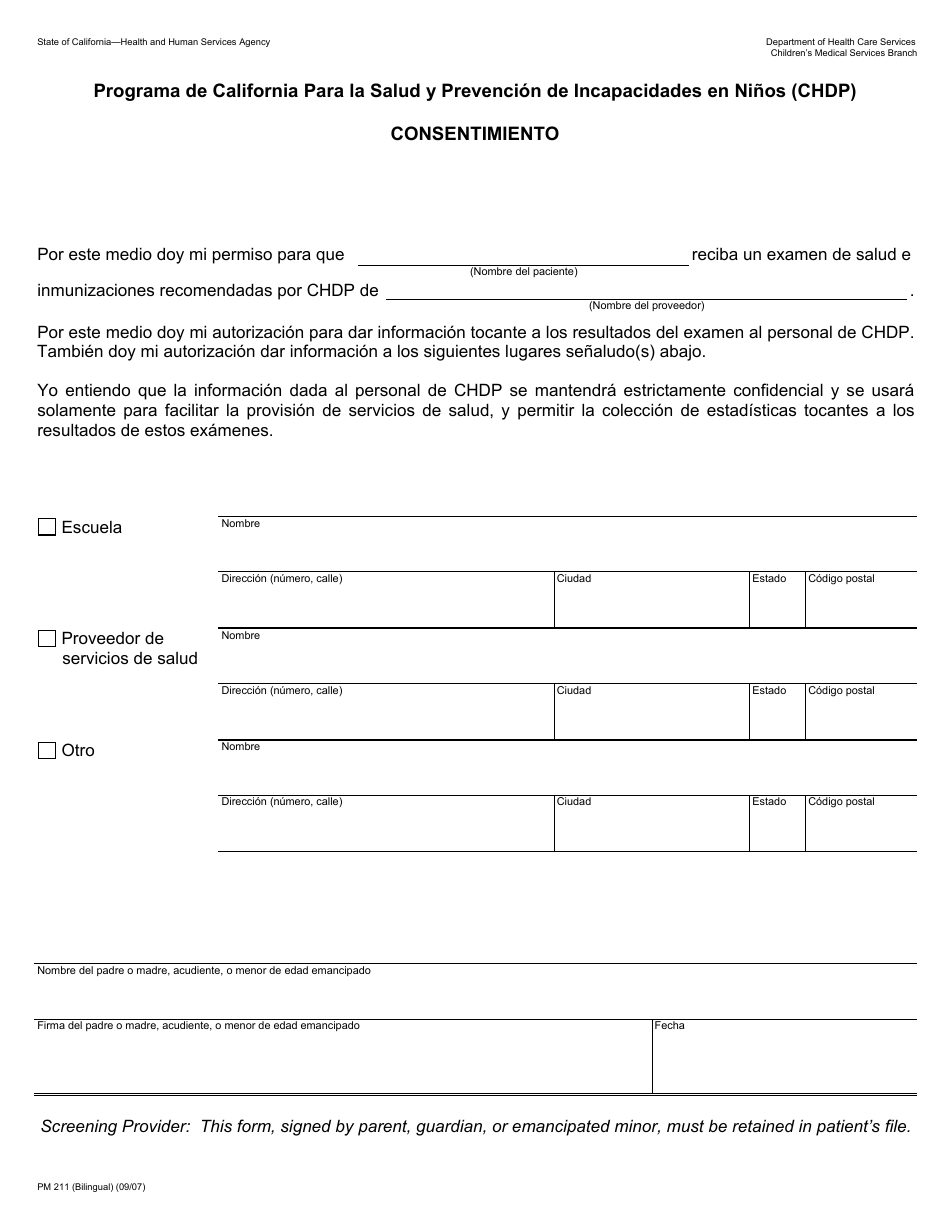 Form Pm211 Fill Out Sign Online And Download Printable Pdf California Templateroller 3751