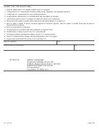 Form DHCS4482 Communication Disorder Center Application - California, Page 4