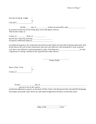 Form 2-A Agreement of Adoption and Consent (Agency) - New York, Page 3