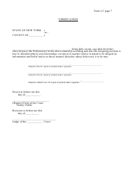 Form 1-C Petition for Adoption (Private-Placement) - New York, Page 7