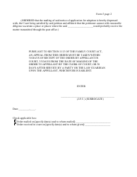 Form 5 Order of Publication - New York, Page 2