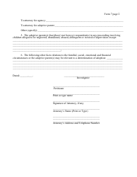 Form 7 Report of Investigation - Private-Placement - New York, Page 2