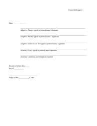 Form 10-B Supplemental Affidavit (Private-Placement) - New York, Page 2