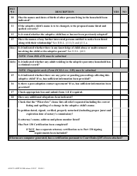 Agency Adoption Proceeding Checklist - New York, Page 3