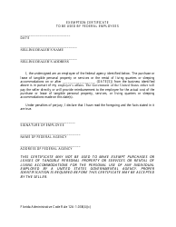 Document preview: Exemption Certificate Form - GSA Smartpay