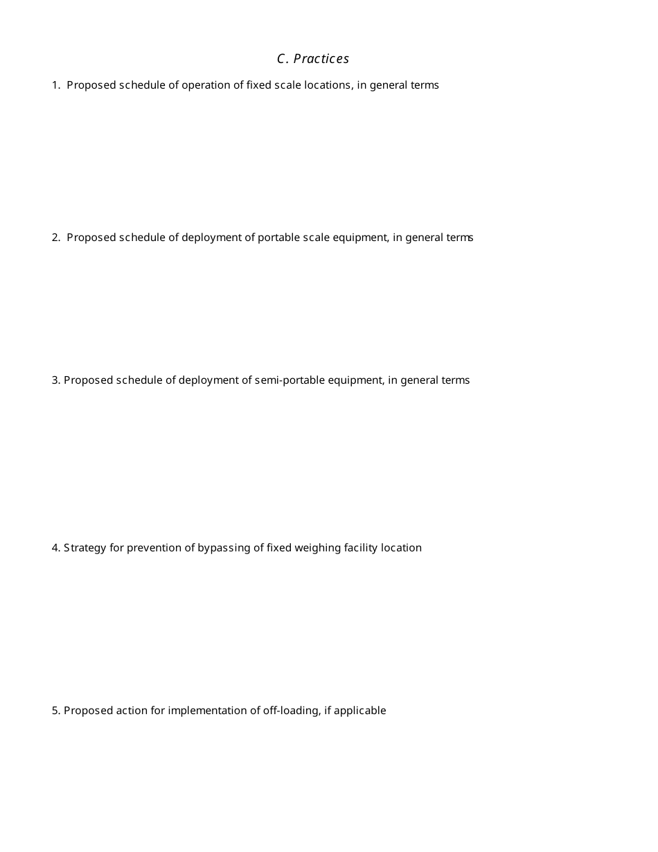 Form FHWA-1564 Annual Certification of Enforcement, Page 7
