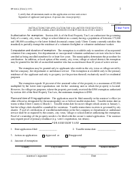 Form RP-466-H [ULSTER] Application for Volunteer Firefighters / Volunteer Ambulance Workers Exemption (For Use in Ulster County Only) - New York, Page 2