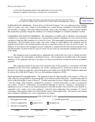 Form RP-466-G [ONONDAGA] Application for Volunteer Firefighters / Volunteer Ambulance Workers Exemption (For Use in Onondaga County Only) - New York, Page 2