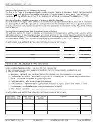 Form 21-002 Power of Attorney and Declaration of Representation - Mississippi, Page 2