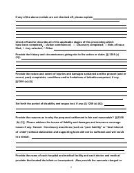 Worksheet/Checklist for Compromise Applications Template - New York, Page 5