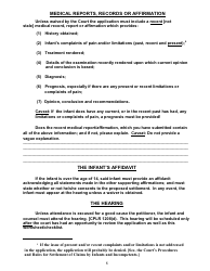 Worksheet/Checklist for Compromise Applications Template - New York, Page 8