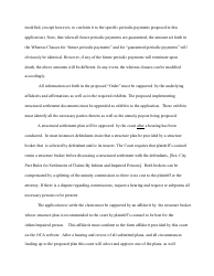 Compromise Order for a Structured Settlement - Bronx County, New York, Page 11