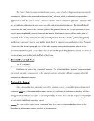 Compromise Order for a Structured Settlement - Bronx County, New York, Page 15